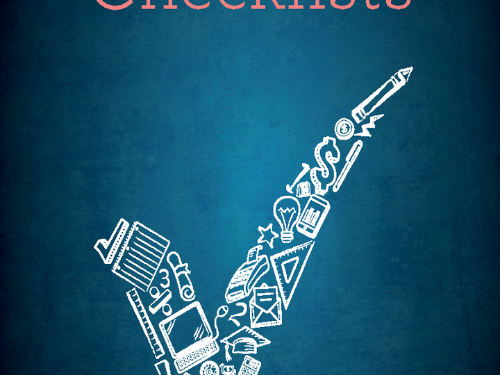 11th & 12th Grade Checklist