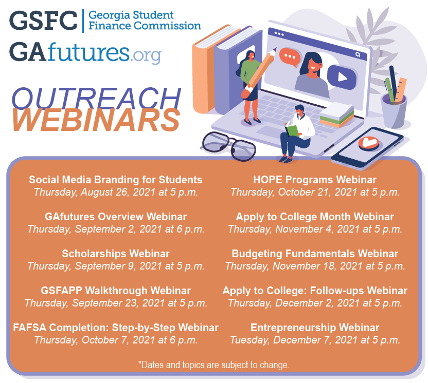 Outreach Informational Webinars