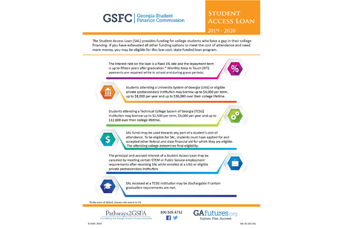 student access loan brochure thumbnail