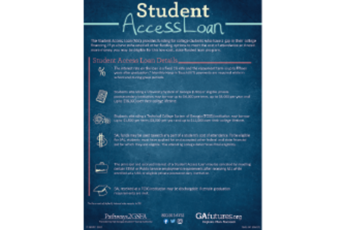 FY 2022 - Student Access Loan Flyer
